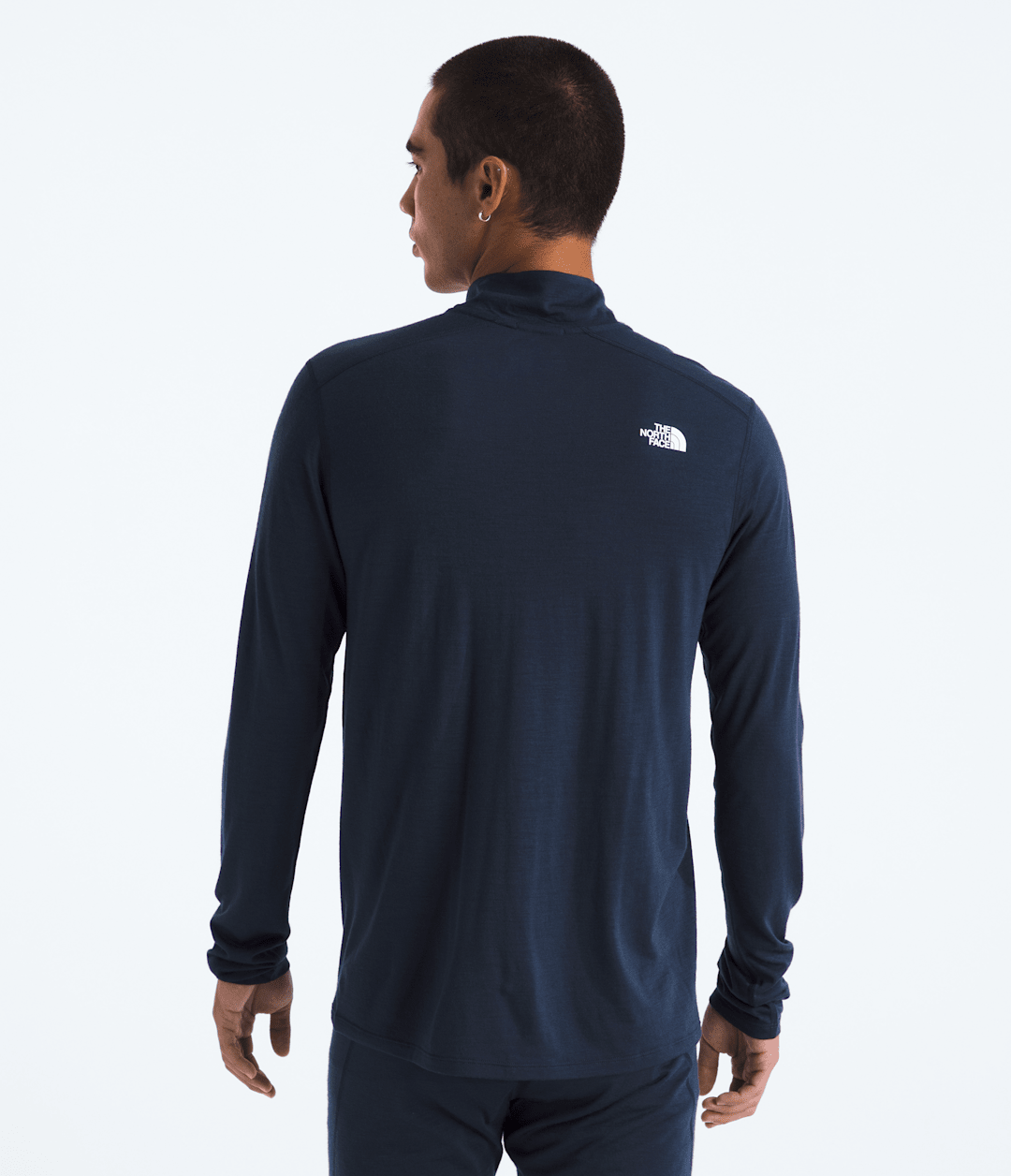 The North Face TNF X Smartwool Men’s Merino Blend 150 Long-Sleeve ¼-Zip