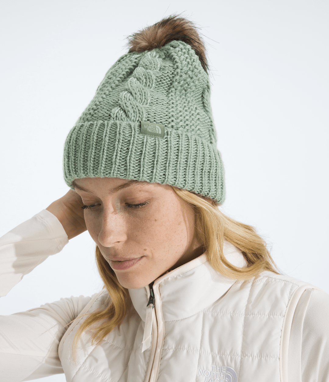 The North Face Women’s Oh Mega Fur Pom Beanie
