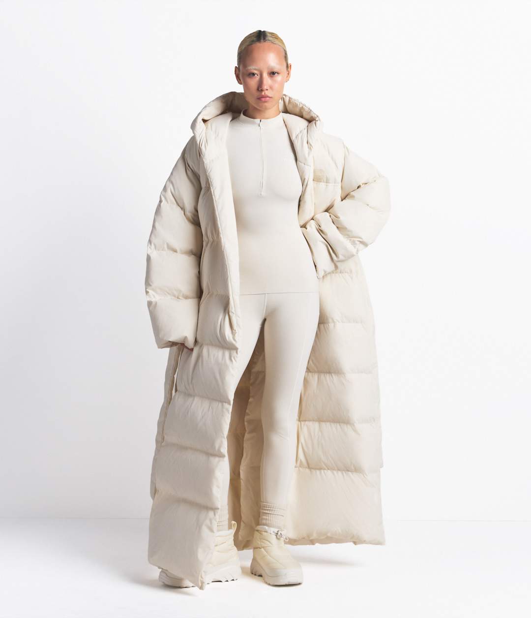 The North Face The North Face X SKIMS Women's Nuptse Wrap Parka