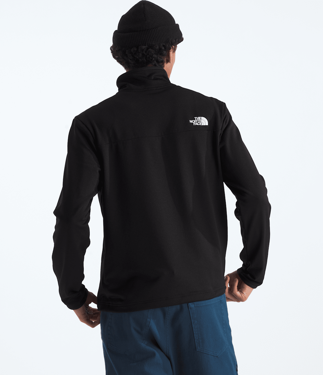 The North Face Men’s Cedar Trail Grid Fleece ¼-Zip