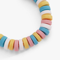 Smarties® Candy Stretch Bracelet Silver | Alex and Ani