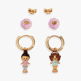 Polly Pocket™ Earring Set Gold | Alex and Ani