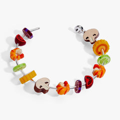 Hot Grill Summer Skewer Cuff Silver | Alex and Ani