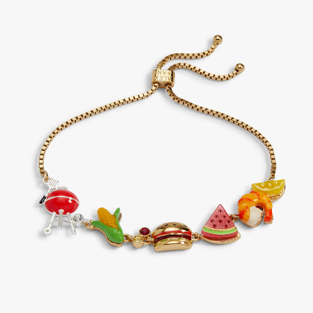 Hot Grill Summer Bolo Bracelet Gold | Alex and Ani