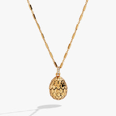 HOUSE OF THE DRAGON™ Dragon Egg Locket Pendant Gold | Alex and Ani
