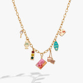 Road Trip Multi-Charm Necklace Gold | Alex and Ani