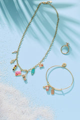 Road Trip Multi-Charm Necklace Gold | Alex and Ani
