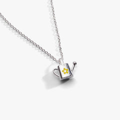 Watering Can Pendant Necklace Silver | Alex and Ani