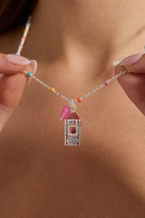 Harry Potter™ Sweet Nostalgia Bertie Bott's Necklace Silver | Alex and Ani