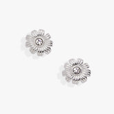 Daisy Stud Earrings Silver | Alex and Ani