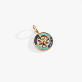 Compass Interchangeable Charm Stainless Steel Gold | Alex and Ani