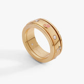 Garden Party Fidget Ring Gold | Alex and Ani