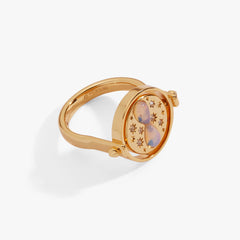Harry Potter™ Time Turner Flip Ring Gold | Alex and Ani