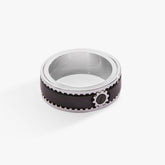 Hot Wheels™ Gear Fidget Spinner Ring Silver | Alex and Ani
