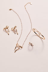 Pearl Coquette Ring Gold | Alex and Ani