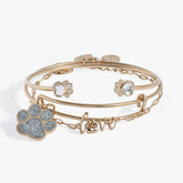 Paws of Love Bracelet Set Gold | Alex and Ani