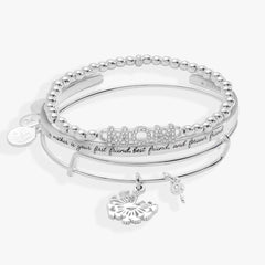 Mother's Day Dandelion Set of 3 Silver | Alex and Ani