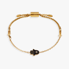 Hamsa Stranded™ Bracelet Set Stainless Steel Gold | Alex and Ani