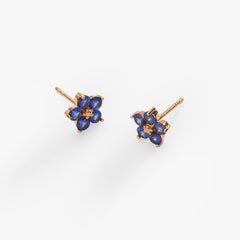 Forget Me Not Earrings 14kt Gold Over Sterling Silver | Alex and Ani