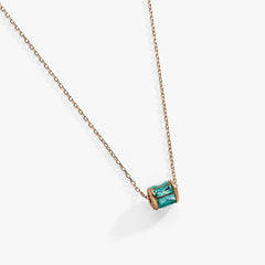 December Birthstone Precious Pendant Necklace 14kt Gold Over Sterling Silver | Alex and Ani