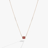 January Birthstone Precious Pendant Necklace 14kt Gold Over Sterling Silver | Alex and Ani
