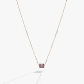 February Birthstone Precious Pendant Necklace 14kt Gold Over Sterling Silver | Alex and Ani
