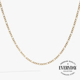 Figaro Charm & Layering Necklace Stainless Steel Gold | Alex and Ani
