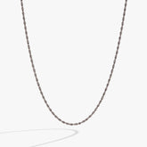 Mini Rope Chain Necklace Stainless Steel Gold | Alex and Ani