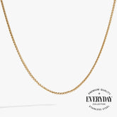 Wheat Chain Charm & Layering Necklace Stainless Steel Silver | Alex and Ani