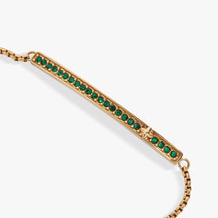 Birthstone Pave Bolo - May Stainless Steel Silver | Alex and Ani