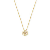 Path of Life® Necklace, Adjustable 14kt Gold Over Sterling Silver | Alex and Ani