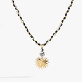 Toile Beaded Palm Pendant Necklace Gold | Alex and Ani