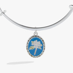 Sending Love Charm Bangle Silver | Alex and Ani