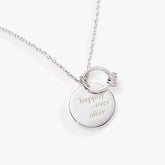 Happily ever after Duo Charm Pendant Silver | Alex and Ani