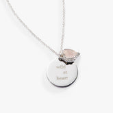 “Wild at Heart” Duo Charm Pendant Necklace Silver | Alex and Ani