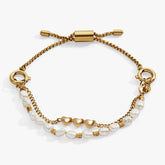 “Home is where the heart is” Stranded Bracelet Stainless Steel Gold | Alex and Ani