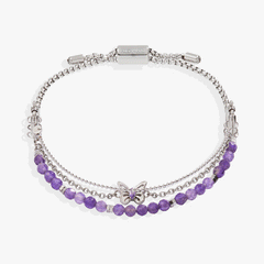 Stranded Butterfly Bracelet Set Stainless Steel Silver | Alex and Ani