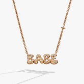 BABE Bubble Necklace Gold | Alex and Ani