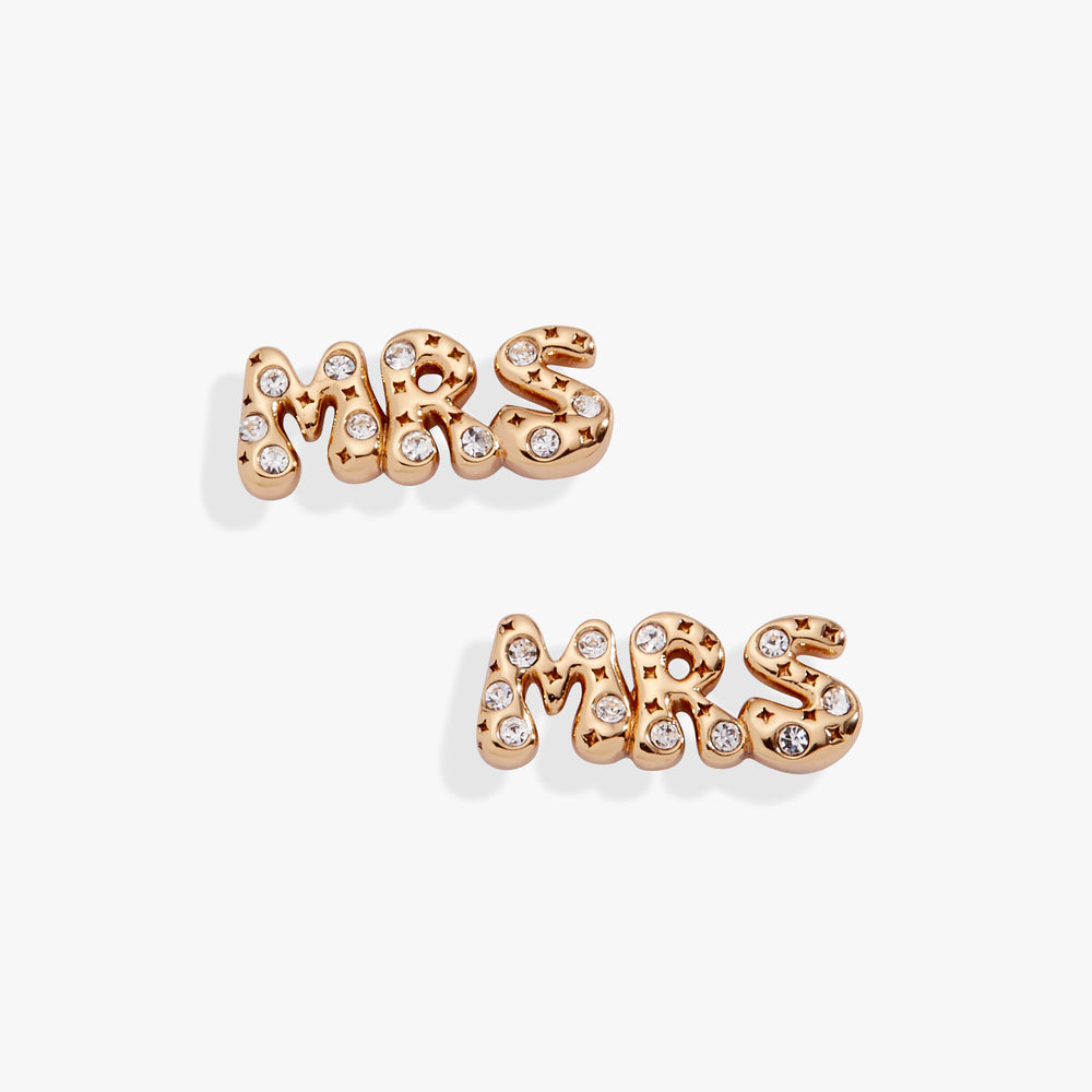MRS Bubble Studs Gold | Alex and Ani
