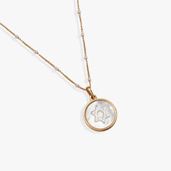 Divine Guides Star of David Pendant Necklace Gold | Alex and Ani