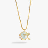 Hummingbird Gemstone Pendant Necklace Gold | Alex and Ani