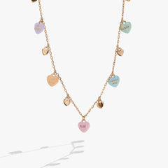 Sweethearts necklace- multicharm Gold | Alex and Ani