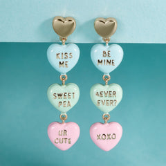 Sweethearts statement earring Gold | Alex and Ani