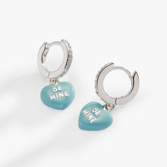 Sweethearts Tough Questions-huggie be mine Silver | Alex and Ani