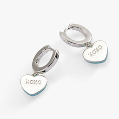 Sweethearts Tough Questions-huggie be mine Silver | Alex and Ani