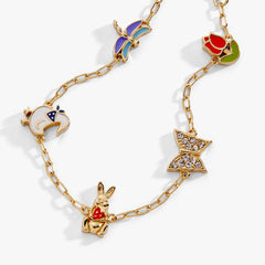 Garden Party Inline Charm Bracelet Gold | Alex and Ani