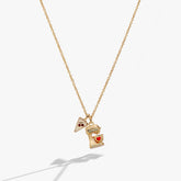 Sweet Shop Mixer Duo Charm Pendant Gold | Alex and Ani