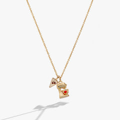 Sweet Shop Mixer Duo Charm Pendant Gold | Alex and Ani