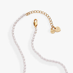 Sweethearts® Pearl ‘XOXO’ Charm Necklace Gold | Alex and Ani