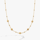 Floret Chain Necklace Gold | Alex and Ani